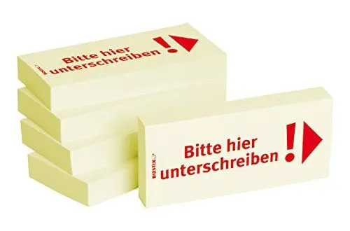 Produktbild: BIZSTIX® Business Haftnotizen 
