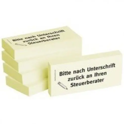Produktbild: BIZSTIX® Business Haftnotizen 