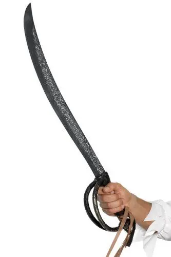 Produktbild: BL B00588ZQAS Piratenschwert-ca. 68 cm, Mehrfarbig