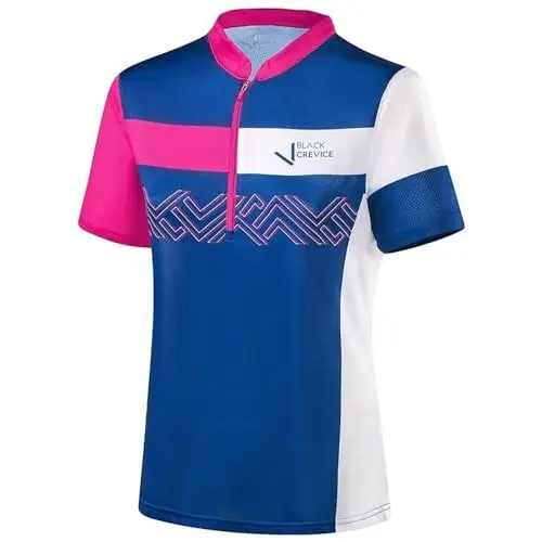 Produktbild: Black Crevice Damen MTB Shirt, Navy/pink, 36