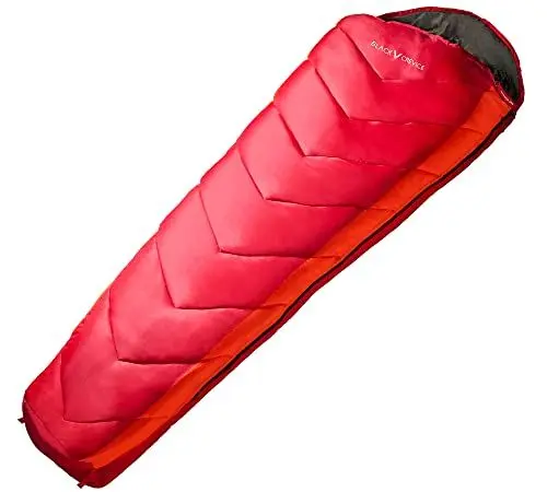 Produktbild: Black Crevice Erwachsene Schlafsack, Alaska 250, rot, 215 x 75 x 50 cm, BCR133104