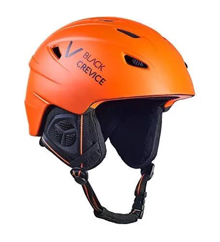 Produktbild: Black Crevice Erwachsene Skihelm Streif, matt orange/schwarz, M…