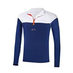Produktbild: Black Crevice Herren Zipper Funktionsshirt, Navy/weiß, M