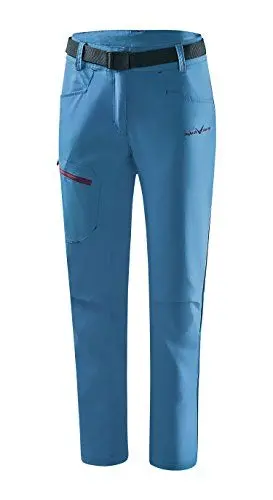 Produktbild: Black Crevice Trekkinghose I Damen Steel Blue I 38 I Wanderhose mit praktischen Taschen I Outdoorhose I wasserabweisend & schnelltrocknend I strapazierfähig & atmungsaktiv