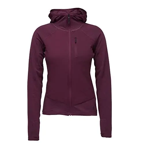 Produktbild: Black Diamond Damen Coefficient LT Hybrid Hoodie Jacke, BlackBerry, L