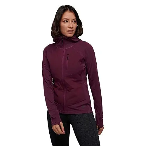 Produktbild: Black Diamond Damen Coefficient LT Hybrid Hoodie Jacke, BlackBerry, M