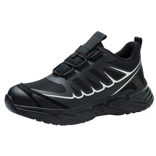 Produktbild: Winterschuhe Herren Herren Sportschuhe wasserdichte Schuhe Herren Arbeitsschuhe Damen leicht Herren Turnschuhe Arbeitsschuhe Herren s1 leicht Boots Herren wasserdicht Leder Herrenschuhe
