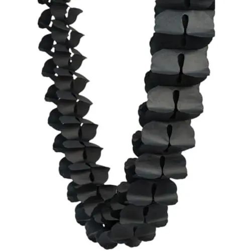 Produktbild: Black Paper Garland 3.65m