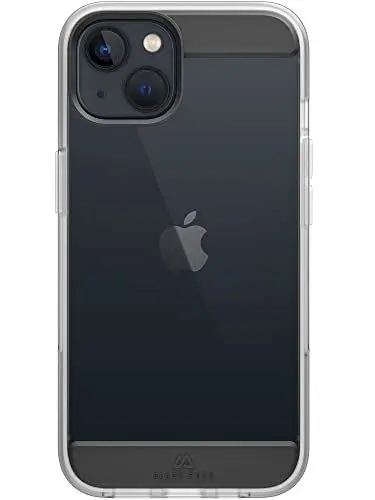 Produktbild: Black Rock - Hülle Air Robust Case Passend für Apple iPhone 14 I Handyhülle, Transparent, Durchsichtig, Dünn (Schwarz)