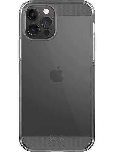 Produktbild: Black Rock - Hülle Air Robust Case passend für Apple iPhone 12/12 Pro I Handyhülle, Durchsichtig, Clear, Dünn (Transparent)