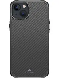 Produktbild: Black Rock - Hülle Carbonhülle Robust Case Real Carbon Passend für Apple iPhone 14 Plus I Karbon Handyhülle, Fiber Cover (Carbon Schwarz)