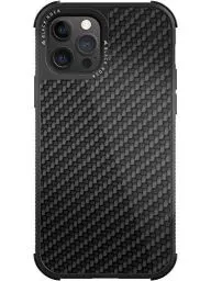 Produktbild: Black Rock - Hülle Robust Case Real Carbon passend für Apple iPhone 12/12 Pro I Karbon Handyhülle, Fiber Cover (Carbon Schwarz