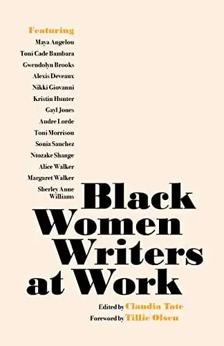 Produktbild: Black Women Writers at Work