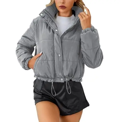 Produktbild: Black of Friday Angebote 2024 Baby Leichter Mantel Damen Parka Gefüttert Damen Frock Coat Women Winter Umstandsjacke Damen Wintermantel Wolle Meine Bestellung Anzeigen 2024