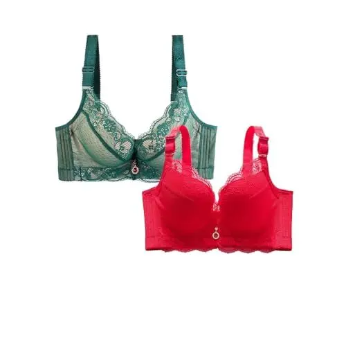 Produktbild: Black of Friday Angebote 2024 Damen BH Rueckenfrei Grosse Groessen Sport BH Spaghetti Traeger Damen BH Ohne Buegel Baumwolle Comfortable Back Smoothing Bra Letzte Bestellung