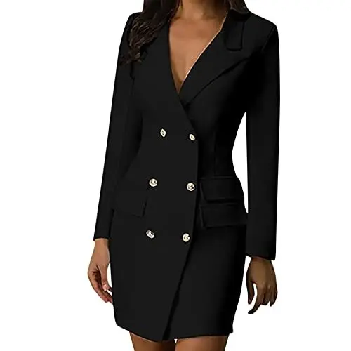 Produktbild: Black of Friday Damenmode Wintermantel Mädchen 152 Parka Große Größen Damen Trenchcoat Damen Lang Jacke Winter Teenager Wollmantel Damen Winter Schwarz Blouson Damen Beige Danenkleidung Sale Sale