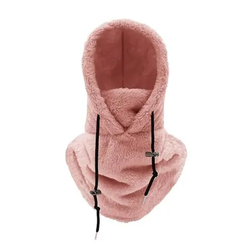 Produktbild: Plüsch Sturmhaube Mütze Winter Thermo Skimaske Sturmhaube Plüsch Mütze Winter Thermo Skimaske Fleece Windbeständig Gesichtshaube Mütze Warm Face Cover Hat Cap Scarf Balaclava Ski Mask Wind