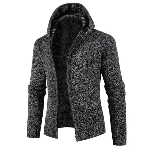 Produktbild: black friday cyber monday college jacke herren teddy fleecejacke herren trench coat men winter fahrradjacke jacke herren 3xl winterjacke herren warm parka günstig