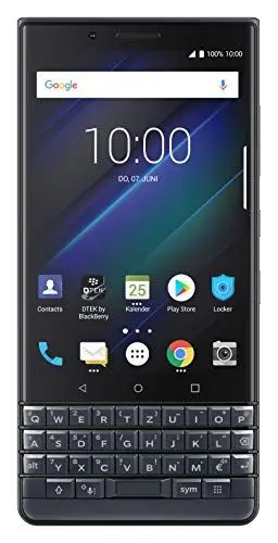 Produktbild: BlackBerry KEY2 LE Business Smartphone, 64 + 4 GB, Dual-SIM Space Blau