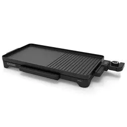 Produktbild: BLACK+DECKER BXGD2200E - Grill/Grillplatte, 2200W, Große Grillfläche 49x27 cm, Fettauffangschale, Antihaftbeschichtung