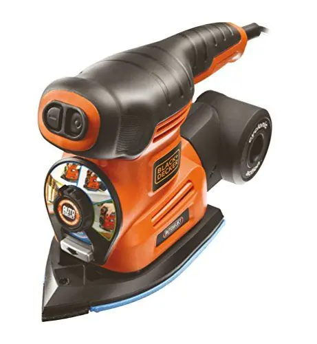 Produktbild: BLACK&DECKER KA280 220 Watt 4-in-1 Multischleifer AutoSelect®