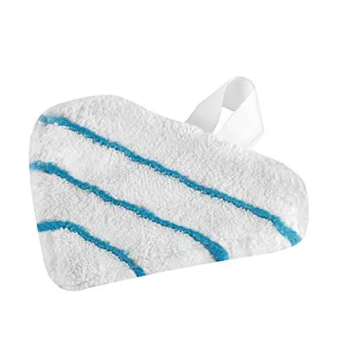 Produktbild: BLACK+DECKER Delta-Reinigungspads für den Delta-Aufsatz vom Dampfreiniger Steam Mop (aus hochwertiger Mikrofaser, waschmaschinenfest, Ersatzpads, 2 Stück), ‎FSMP30-XJ