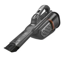 Produktbild: BLACK+DECKER Handstaubsauger Akku Dustbuster Handsauger 36 Wh / 18 V (mit Cyclonic Action & Zwei Saugstufen, integrierte ausziehbare Fugendüse, inkl. Ladekabel) BHHV520JF, Titanium/Silber/Schwarz