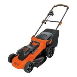 Produktbild: Black+Decker 2000 W 3-in-1 Elektro-Rasenmäher, 48 cm Schnittbreite, 50 L Grasfangbehälter, 1 Stück, LM2000