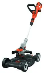 Produktbild: BLACK+DECKER 18V 3-in-1 Akku-Kantenschneider, Mäher und Trimmer, STC1820CM-QW