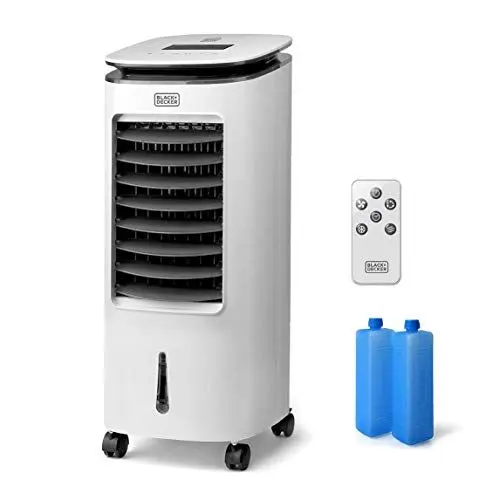 Produktbild: Black+Decker BXAC7E Ventilator Luftbefeuchter, 65, Kunststoff, Weiß