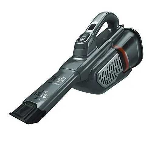 Produktbild: BLACK+DECKER Handsauger Akku Handstaubsauger Akku 36 Wh 18 V Akku-Handstaubsauger Dustbuster Smart tech BHHV520BT (mit Cyclonic Action & zwei Saugstufen, inkl. Ladekabel mit Wandhalterung)