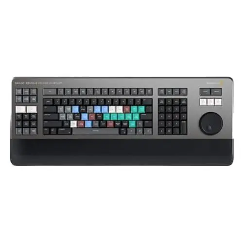 Produktbild: Blackmagic Design Davinci Resolve Editor Keyboard + Software Lizenz (BM-DV/Res/BBPNLMLEKB-LIC)