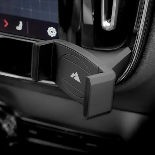 Produktbild: BLACKMOUNT® Premium Handyhalterung FÜR Volvo XC40 / EX40 – Der perfekte Handyhalter speziell für Dein Auto Modell – Made in Germany – Hochwertig wie Original Zubehör – Handy Halterung Smartphone