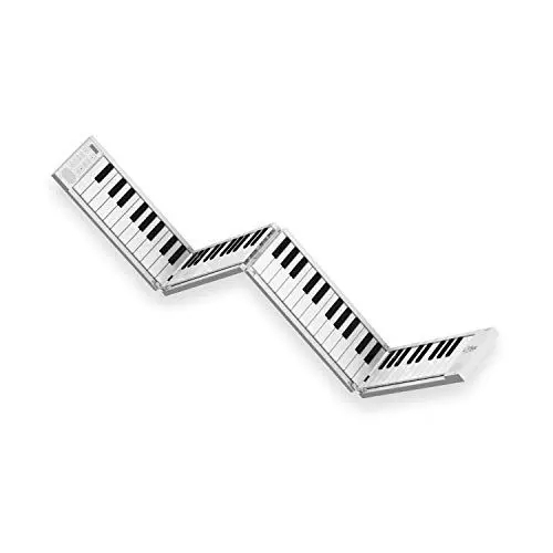 Produktbild: BLACKSTAR Zusammenklappbares, tragbares Klavier von Blackstar | 88 Tasten Tragbares Klavier mit eingebautem USB-Akku und MIDI über USB 128 Klänge Klaviertastatur 1,6kg, 33cm, BA203010