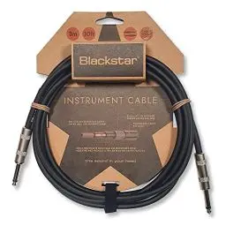 Produktbild: Blackstar 1,5 m (5 ft) Instrumentenkabel gerade 6,3 mm Klinke auf gerade 6,3 mm Klinke, für Bass/E-Gitarre/Elektroakustik/Keyboard/Verstärker