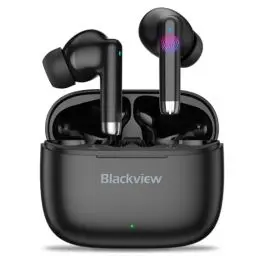 Produktbild: Blackview Bluetooth Kopfhörer In Ear, Kopfhörer Kabellos Bluetooth 5.3 In Ear Kopfhörer, Touch Control, Ohrhörer Bluetooth mit Noise Cancelling, IPX7 Wasserdicht Wireless Kopfhörer Sport, AirBuds 4
