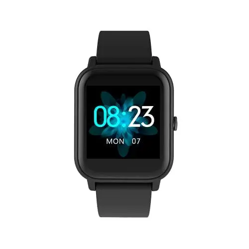 Produktbild: Blackview R3 - Smartwatch für Männer & Frauen - Armbanduhr mit Touchscreen, Wasserdicht bis 20M - Fitnessuhr misst Herzfrequenz, Blutsauerstoff & Schlafqualität - Schritt- & Kalorienzähler - Schwarz, 35.5 x 41.5 x 11 mm