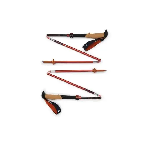 Produktbild: BLACK DIAMOND BlaDia Pursuit FLZ Trekking Poles S/M RD BD1100679412S_M1