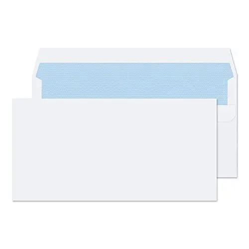 Produktbild: Blake Everyday | Briefumschläge DL (110 x 220 mm) | 500 Stück | 100 g/m² | selbstklebend Weiße Umschläge | Bürobedarf | Geschäftsumschläge | Briefumschläg/Kuvert in Weiße (7772)