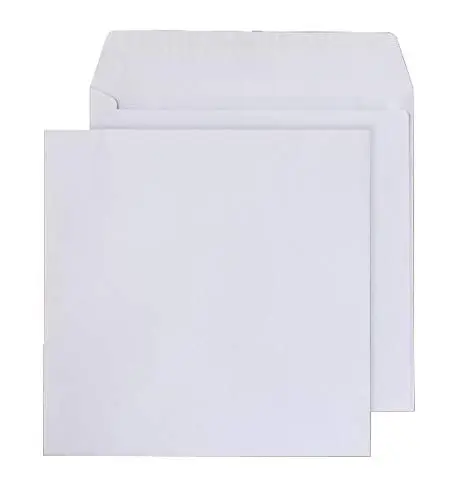 Produktbild: Blake Purely Everyday 0240PS Quadratsicher Briefumschläge Haftklebung Weiß 240 x 240 mm - 100g/m² | 250 Stück