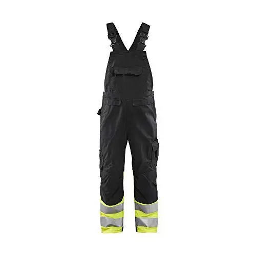 Produktbild: Blaklader 266218009933D124 High Vis Latzhose, Schwarz/Gelb, Größe D124