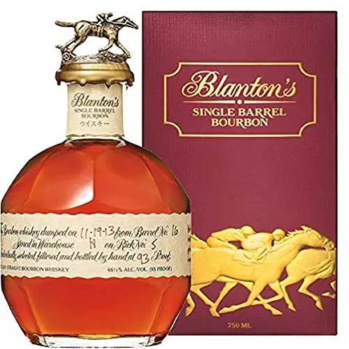 Produktbild: Blanton's Bourbon Single Barrel Red Label 46,5% Vol. 0,75l in Geschenkbox