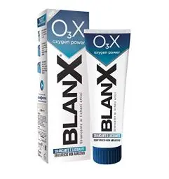 Produktbild: BLANX O3x Zahnpasta, Aufhellend, Politur, natürlich mit Aktivsauerstoff, natürliche Flechten, 75 ml, 1