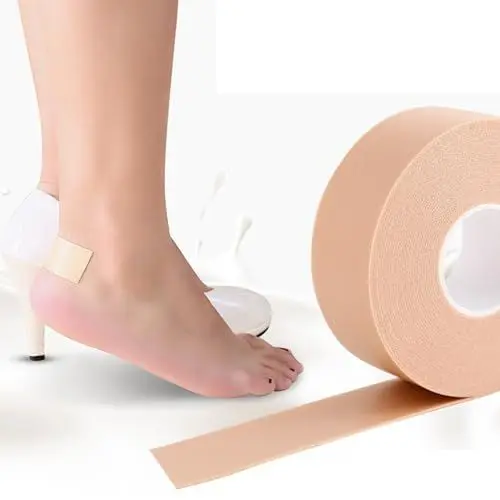Produktbild: Blasenpräventionsband, Blasen-Gel-Schutz, Unsichtbare Blasenpflaster, Bandagen, Wasserfest, Multifunktional, Erhöhen, Schneidbarer Fersenschutz, Schaumstoff-Polsterbandagen