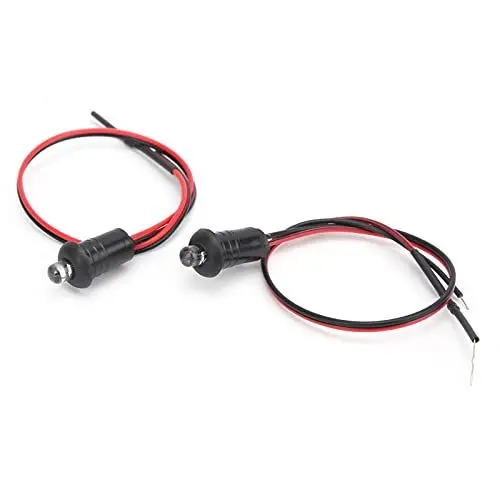 Produktbild: Blaulicht Gefälschte LED-Blinken-Dummy-Alarm-Warnung Sicherheitsleuchte Autoalarm-LED-Anzeigeleuchte Panel Pilot Dash-Warnleuchte Anti-Diebstahl Universal 12V für Boote Wohnmobile Motorräder Home Secu