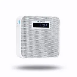 Produktbild: BLAUPUNKT PRB 100, UKW Steckdosenradio mit Bluetooth, Freisprecheinrichtung, 10 Stunden Akku Laufzeit, Powerbank, kleines Plug In Radio, USB Ladestecker, AUX IN, UKW Radio für die Steckdose, weiß