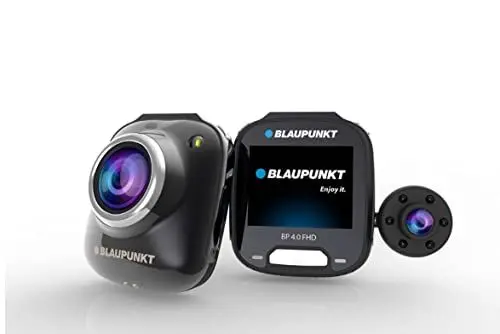 Produktbild: Blaupunkt BP 4.0 Dashcam Blickwinkel horizontal max.=140° Akku, Mikrofon, Innenraumkamera, Zinklegierung/Schwarz
