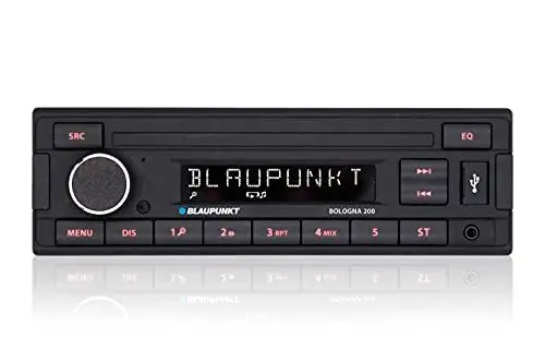 Produktbild: Blaupunkt Bologna 200, schwarz, 1-din