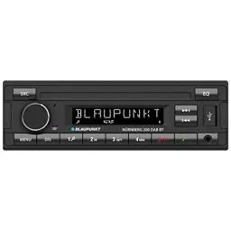 Produktbild: Blaupunkt Nürnberg 200 DAB BT, 1-DIN Autoradio, DAB+, Bluetooht, Freisprecheinrichtung, USB, AUX-Eingang, 200W