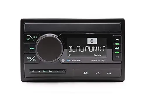 Produktbild: Blaupunkt Palma 200 DAB BT, 2-DIN Autoradio, DAB+, Bluetooth, Freisprecheinrichtung, USB, SD-Kartenleser, Aux-Eingang, 160 Watt